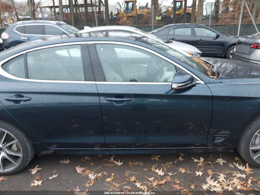 2025 Genesis G70 2.5T Awd VIN: KMTG34SCXSU149520 Lot: 43795415