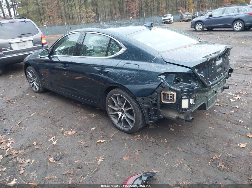 KMTG34SCXSU149520 2025 GENESIS G70 photo no. 3