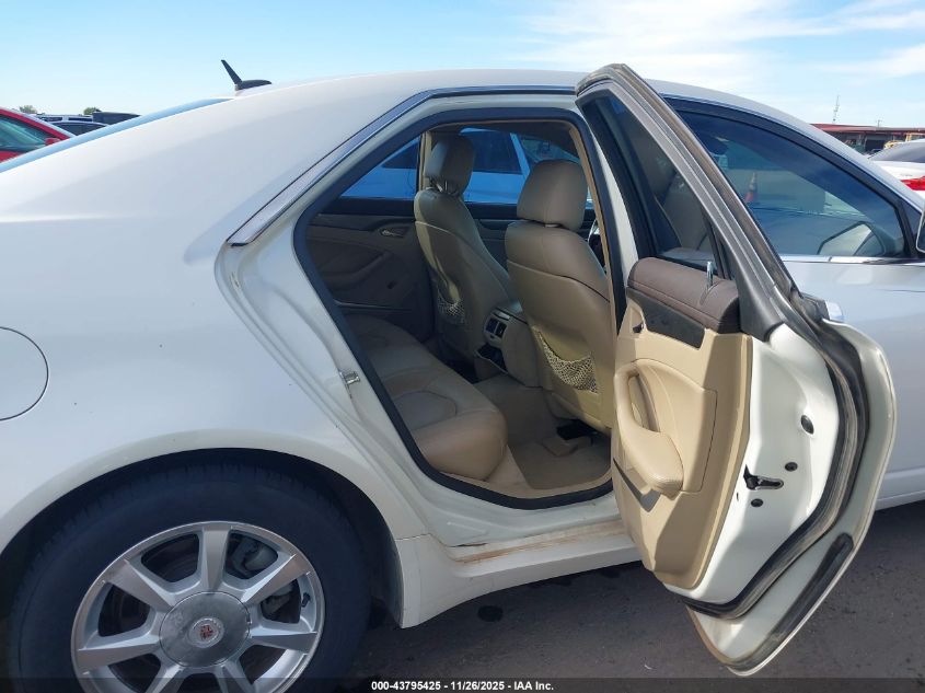 2008 Cadillac Cts Standard VIN: 1G6DF577180168695 Lot: 43795425