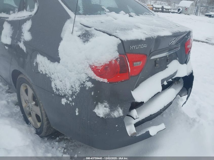 2007 Hyundai Elantra Gls/Limited/Se VIN: KMHDU46D87U090388 Lot: 43795440