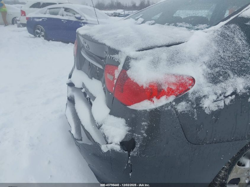 2007 Hyundai Elantra Gls/Limited/Se VIN: KMHDU46D87U090388 Lot: 43795440