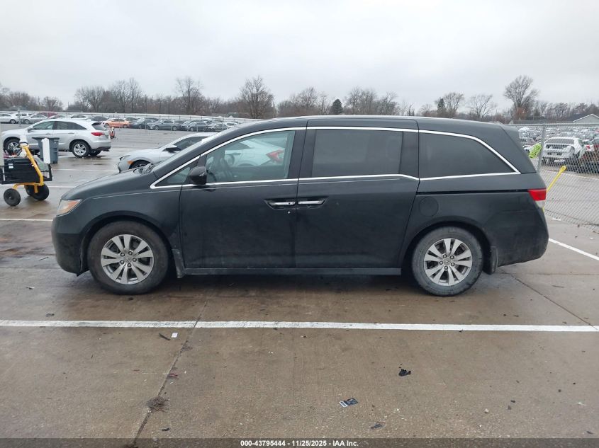 2015 Honda Odyssey Ex-L VIN: 5FNRL5H60FB028749 Lot: 43795444