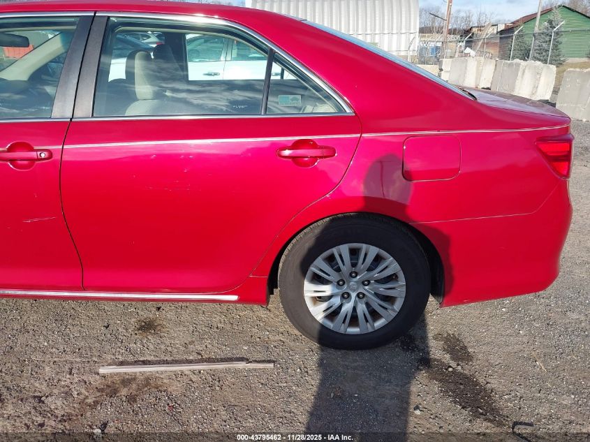 2012 Toyota Camry Le VIN: 4T4BF1FK2CR163754 Lot: 43795462