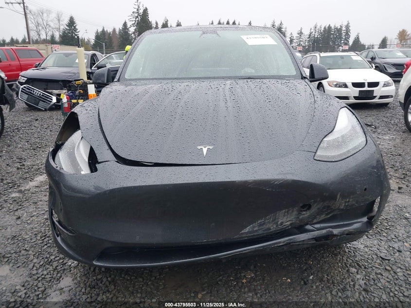2022 Tesla Model Y Long Range Dual Motor All-Wheel Drive VIN: 7SAYGAEE1NF556192 Lot: 43795503