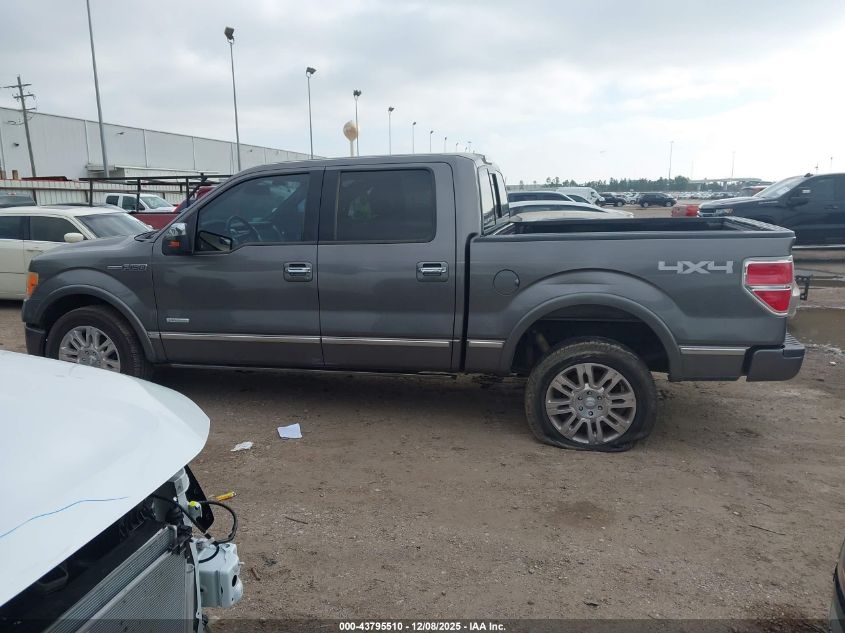 2012 Ford F-150 Platinum VIN: 1FTFW1ET4CFC02374 Lot: 43795510