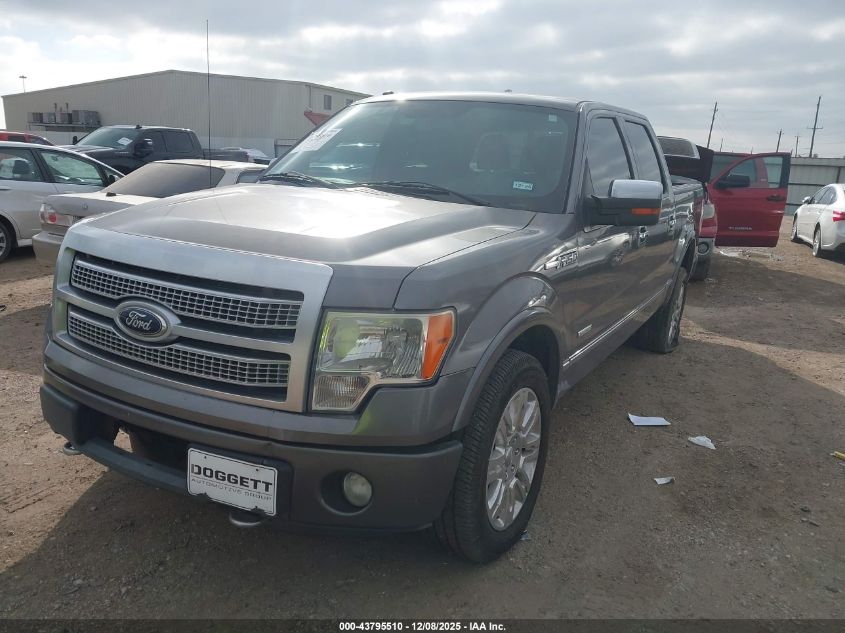 2012 Ford F-150 Platinum VIN: 1FTFW1ET4CFC02374 Lot: 43795510