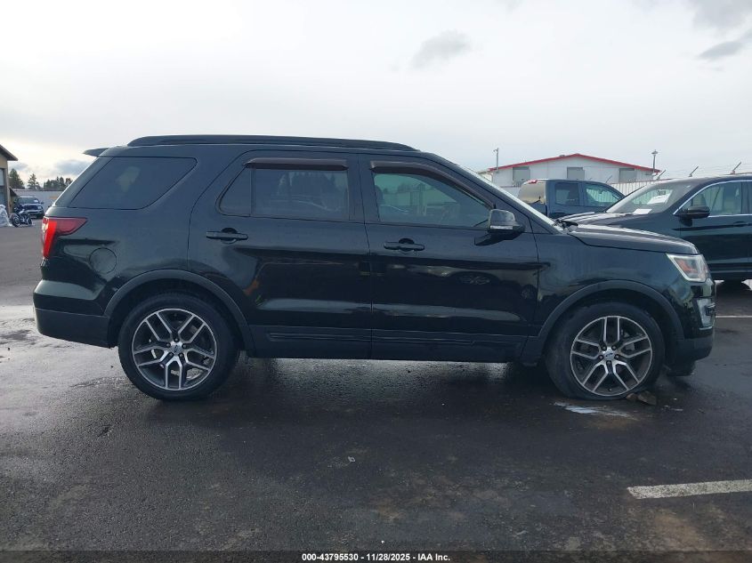 2016 Ford Explorer Sport VIN: 1FM5K8GT0GGA04285 Lot: 43795530