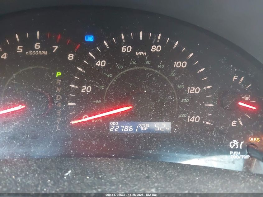 2007 Toyota Camry Le VIN: JTNBE46K473036126 Lot: 43795533