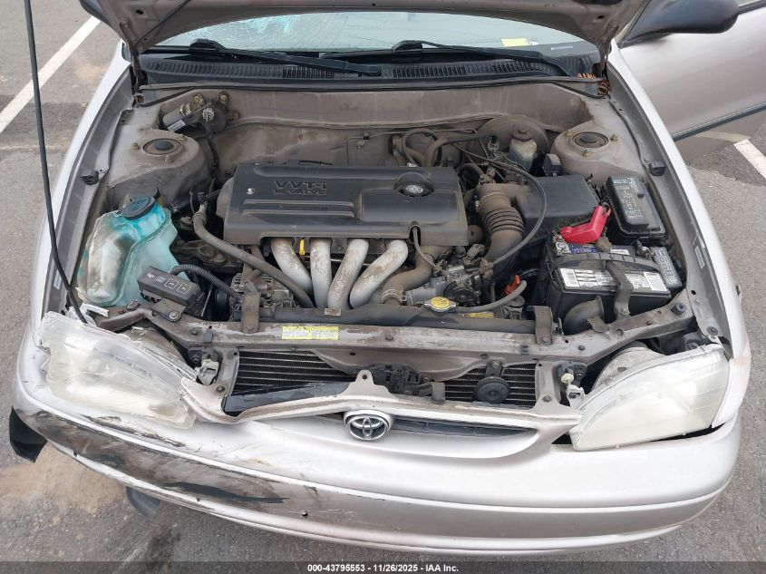 2000 Toyota Corolla Ce VIN: 1NXBR12EXYZ340432 Lot: 43795553