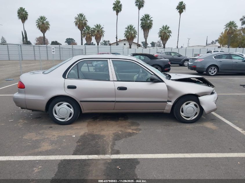 2000 Toyota Corolla Ce VIN: 1NXBR12EXYZ340432 Lot: 43795553