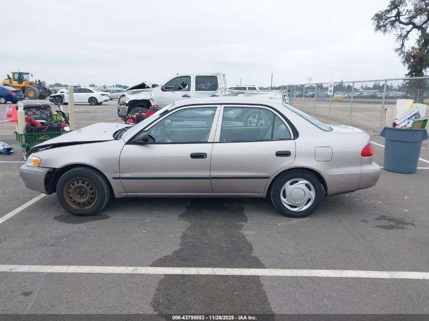 2000 Toyota Corolla Ce VIN: 1NXBR12EXYZ340432 Lot: 43795553
