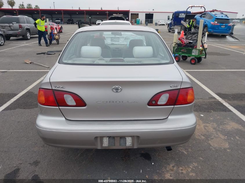 2000 Toyota Corolla Ce VIN: 1NXBR12EXYZ340432 Lot: 43795553
