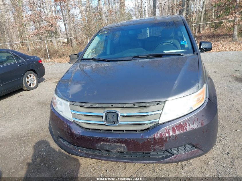 2012 Honda Odyssey Ex-L VIN: 5FNRL5H66CB130892 Lot: 43795563