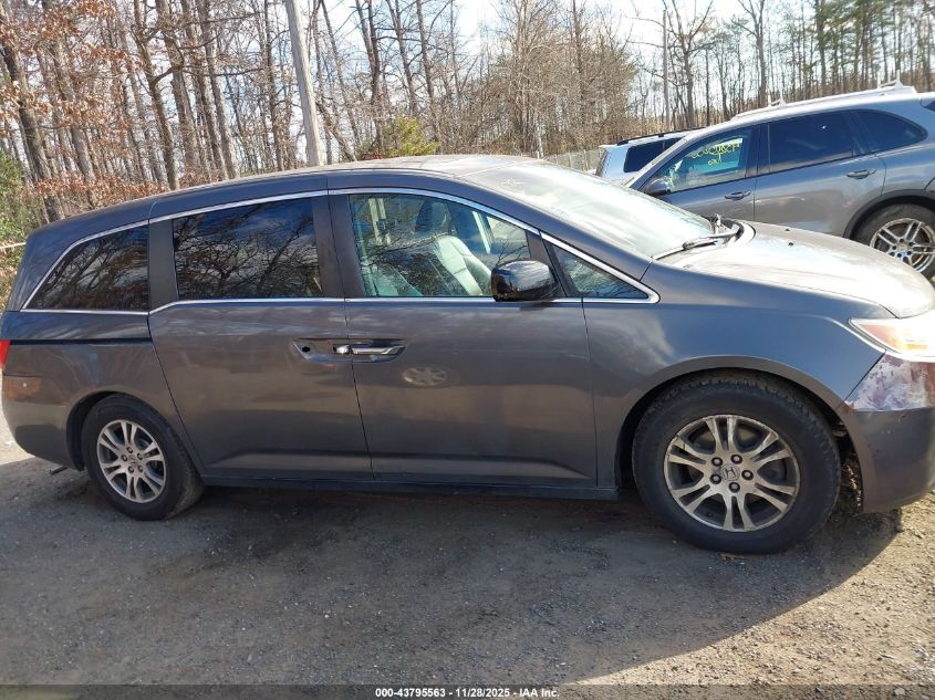 2012 Honda Odyssey Ex-L VIN: 5FNRL5H66CB130892 Lot: 43795563