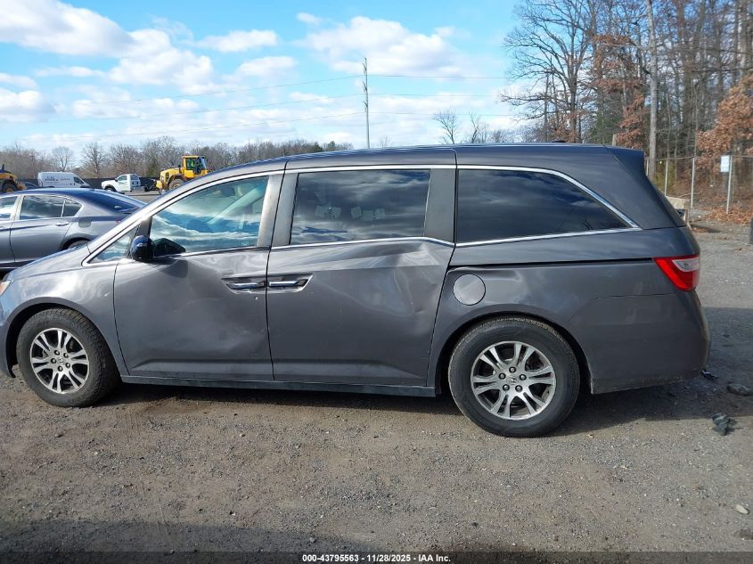 2012 Honda Odyssey Ex-L VIN: 5FNRL5H66CB130892 Lot: 43795563