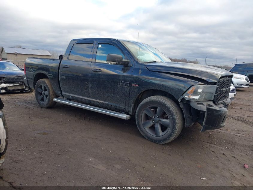 2018 Ram 1500 Big Horn 4X4 5'7 Box VIN: 1C6RR7LT6JS243109 Lot: 43795578