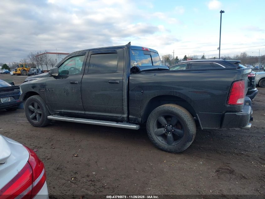 2018 Ram 1500 Big Horn 4X4 5'7 Box VIN: 1C6RR7LT6JS243109 Lot: 43795578