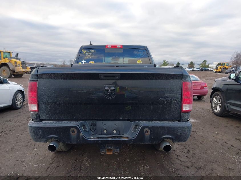 2018 Ram 1500 Big Horn 4X4 5'7 Box VIN: 1C6RR7LT6JS243109 Lot: 43795578