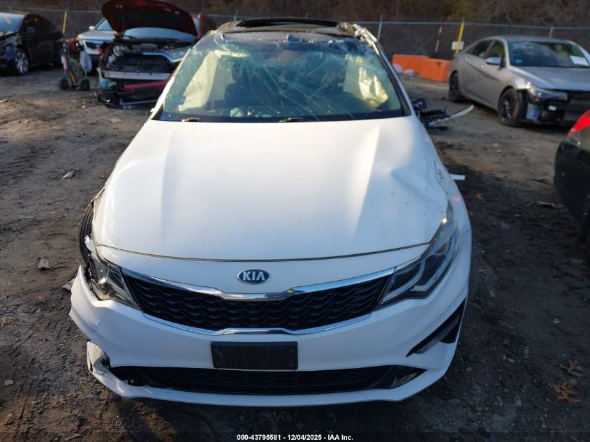 2019 Kia Optima S VIN: 5XXGT4L37KG377638 Lot: 43795581