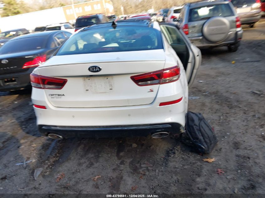 2019 Kia Optima S VIN: 5XXGT4L37KG377638 Lot: 43795581