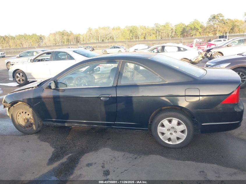 2002 Honda Civic Ex VIN: 1HGEM21912L078566 Lot: 43795591