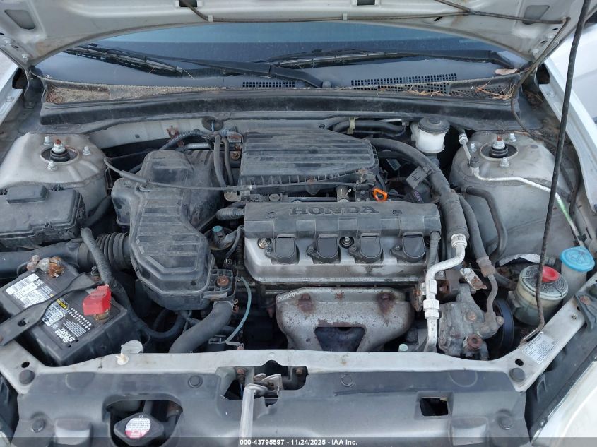 2005 Honda Civic Vp VIN: 1HGES16335L004607 Lot: 43795597