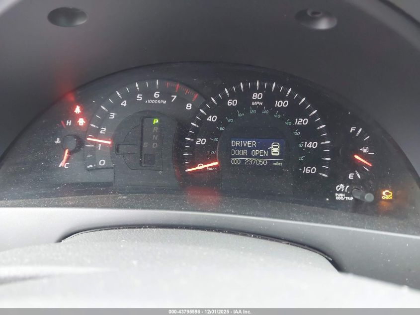 2007 Toyota Camry Xle V6 VIN: 4T1BK46K67U023820 Lot: 43795598