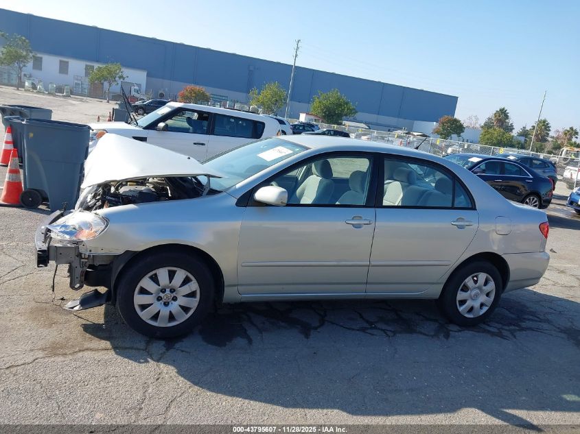 2003 Toyota Corolla Le VIN: 1NXBR32EX3Z054598 Lot: 43795607