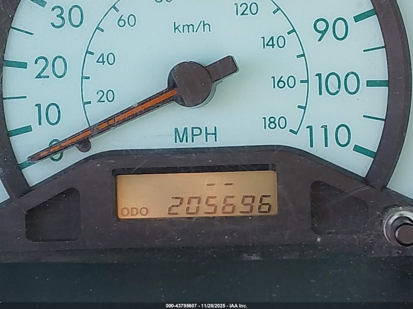 2003 Toyota Corolla Le VIN: 1NXBR32EX3Z054598 Lot: 43795607