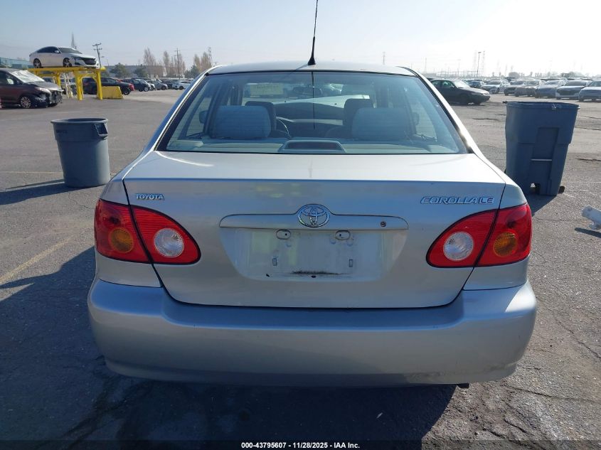 2003 Toyota Corolla Le VIN: 1NXBR32EX3Z054598 Lot: 43795607