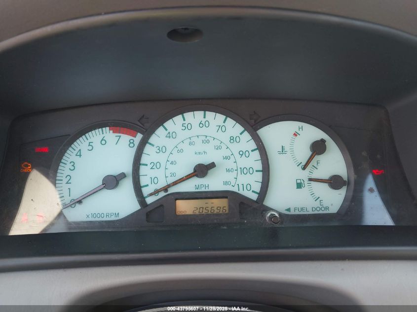 2003 Toyota Corolla Le VIN: 1NXBR32EX3Z054598 Lot: 43795607