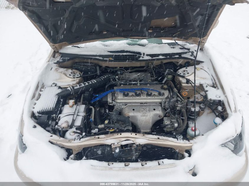 2001 Honda Accord 2.3 Lx VIN: JHMCG56431C007460 Lot: 43795631