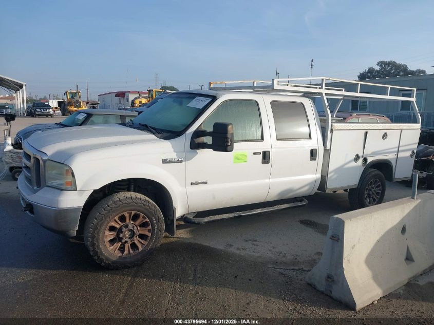 2005 Ford F-250 Lariat/Xl/Xlt VIN: 1FTSW21P95EB19660 Lot: 43795694