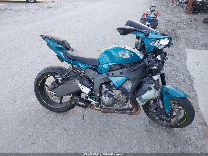 2021 Kawasaki Zx636 K VIN: JKBZXJH14MA007156 Lot: 43795700