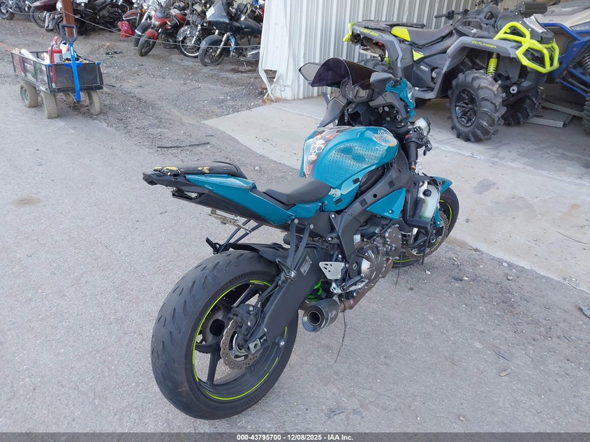 VIN JKBZXJH14MA007156 2021 KAWASAKI ZX636 K