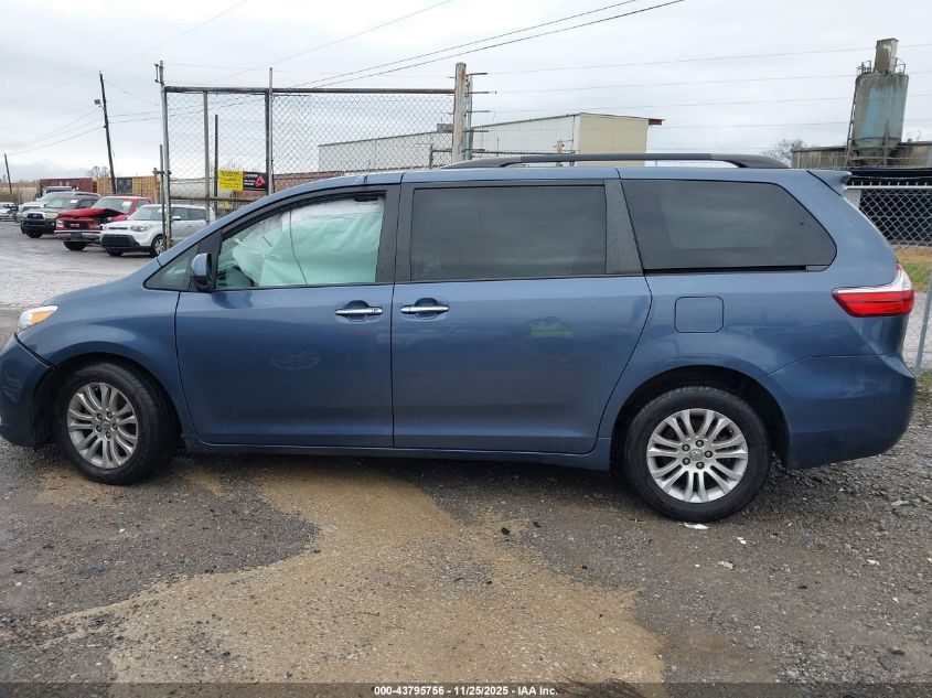 2017 Toyota Sienna Xle 8 Passenger VIN: 5TDYZ3DCXHS767751 Lot: 43795756