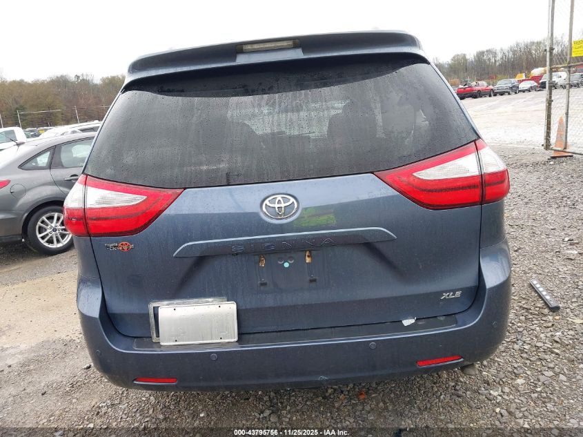 2017 Toyota Sienna Xle 8 Passenger VIN: 5TDYZ3DCXHS767751 Lot: 43795756