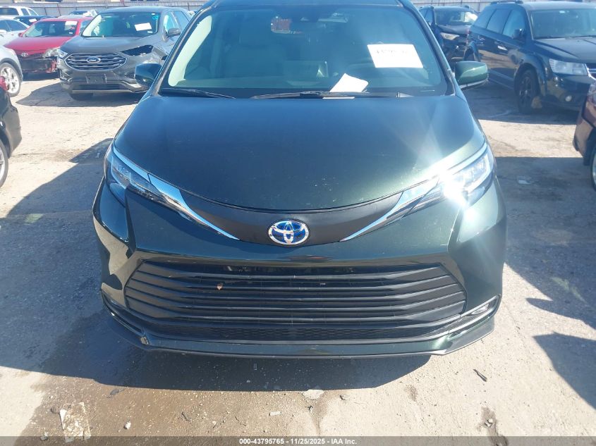 2021 Toyota Sienna Le VIN: 5TDKRKEC0MS019261 Lot: 43795765