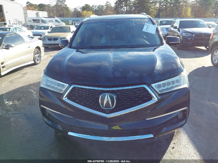 2019 Acura Mdx Advance Pkg VIN: 5J8YD4H87KL016532 Lot: 43795769