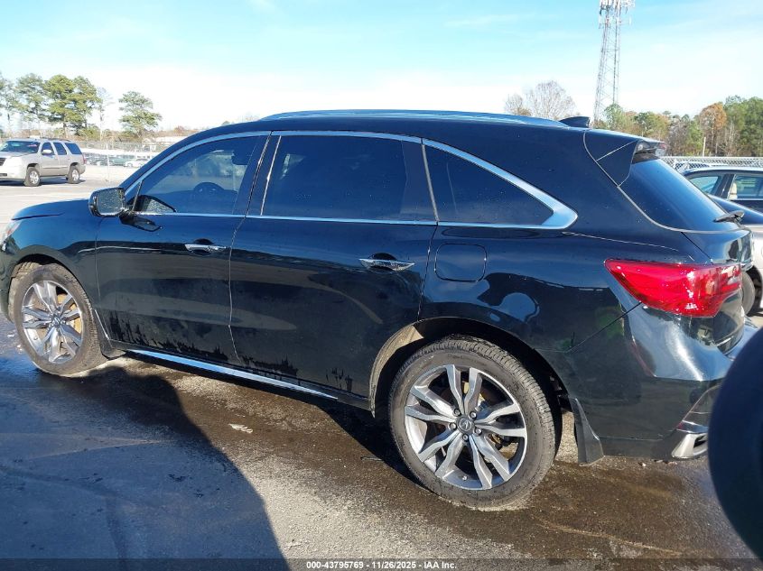 2019 Acura Mdx Advance Pkg VIN: 5J8YD4H87KL016532 Lot: 43795769