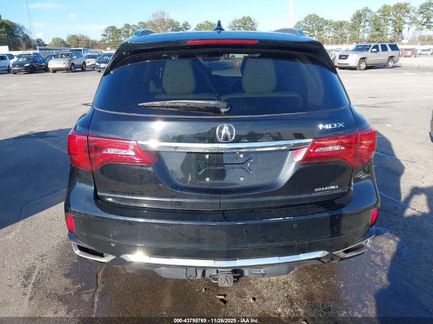 2019 Acura Mdx Advance Pkg VIN: 5J8YD4H87KL016532 Lot: 43795769