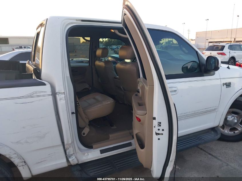 2001 Ford F-150 Harley-Davidson Edition/King Ranch Edition/Lariat/Xlt VIN: 1FTRW07W31KF97389 Lot: 43795781