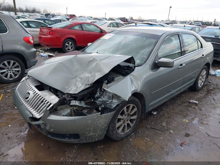 2006 Mercury Milan I4 VIN: 3MEFM07ZX6R632501 Lot: 43795802