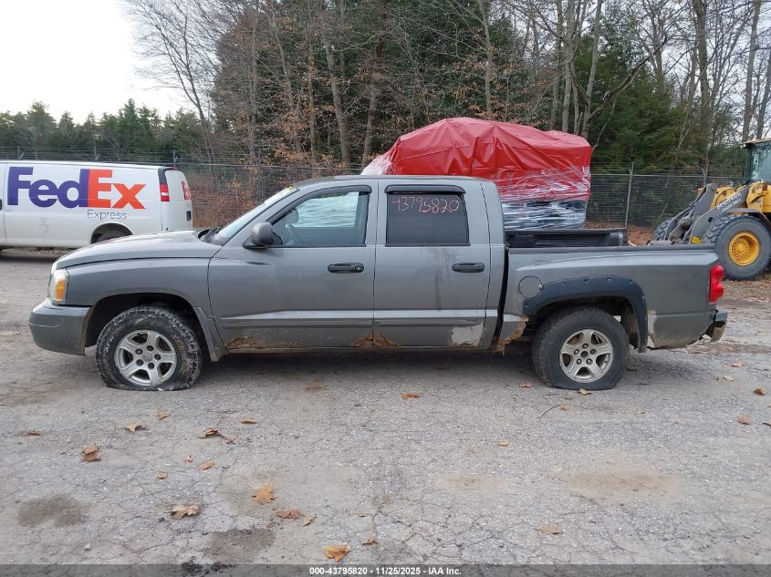 2005 Dodge Dakota Slt VIN: 1D7HW48N75S189529 Lot: 43795820