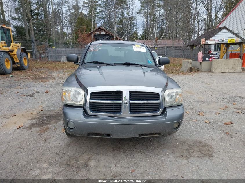 2005 Dodge Dakota Slt VIN: 1D7HW48N75S189529 Lot: 43795820