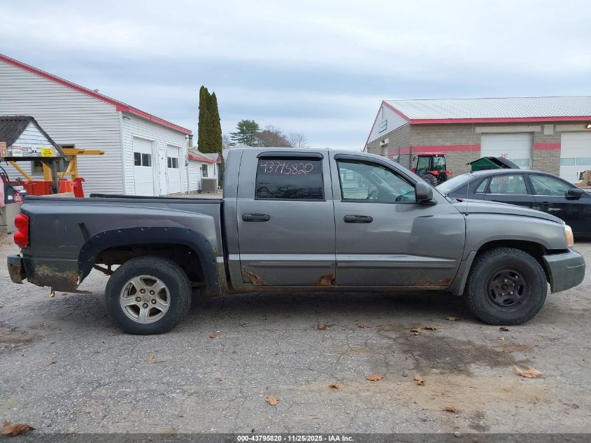 2005 Dodge Dakota Slt VIN: 1D7HW48N75S189529 Lot: 43795820
