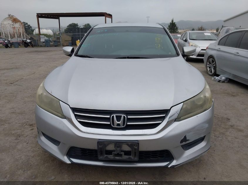 2013 Honda Accord Lx VIN: 1HGCR2F39DA222621 Lot: 43795843