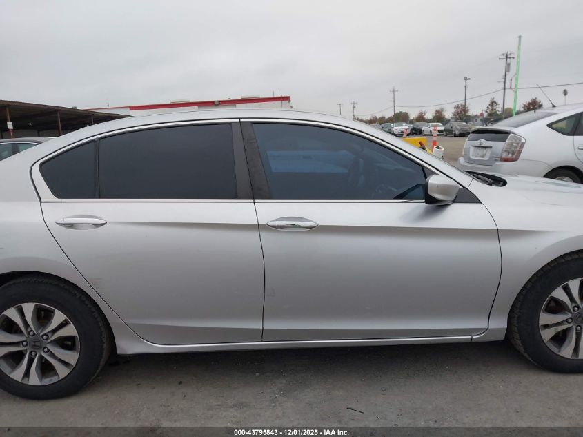 2013 Honda Accord Lx VIN: 1HGCR2F39DA222621 Lot: 43795843
