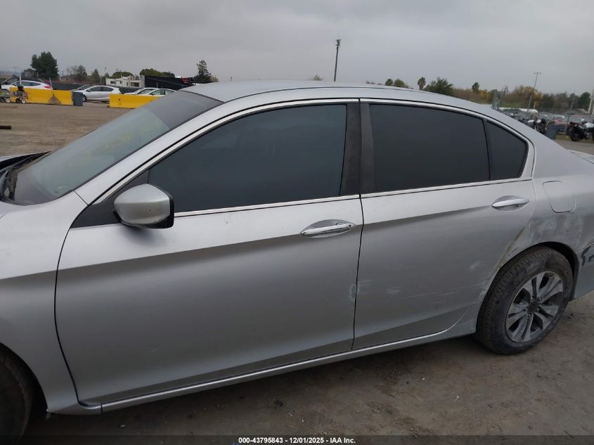 2013 Honda Accord Lx VIN: 1HGCR2F39DA222621 Lot: 43795843
