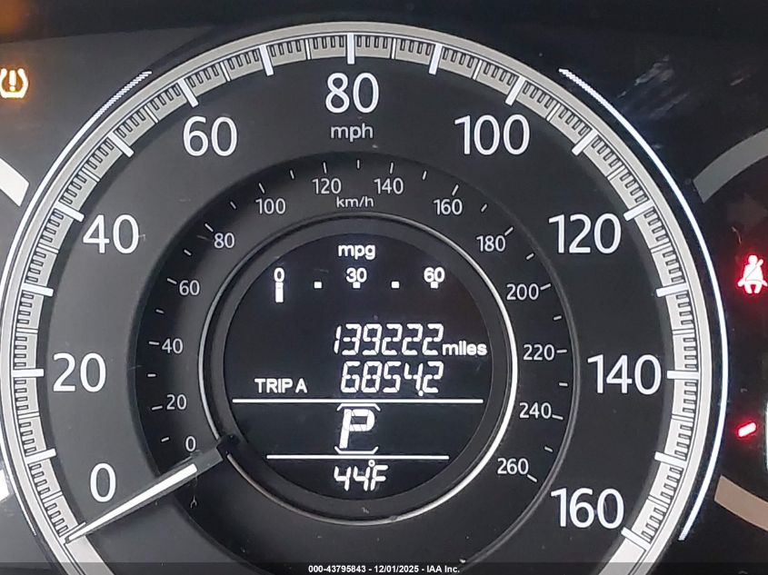 2013 Honda Accord Lx VIN: 1HGCR2F39DA222621 Lot: 43795843